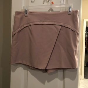 Blush pink envelop skirt